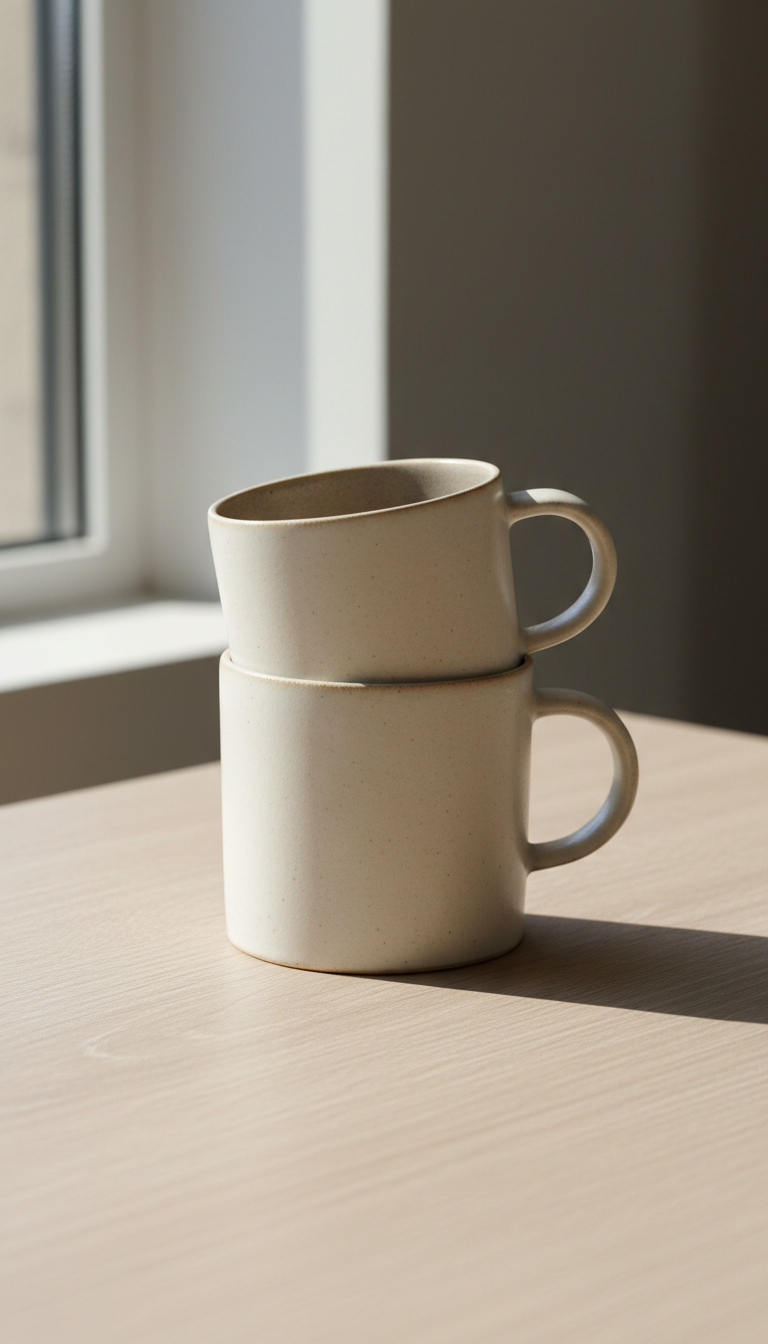 Minimalist Ceramic Mug